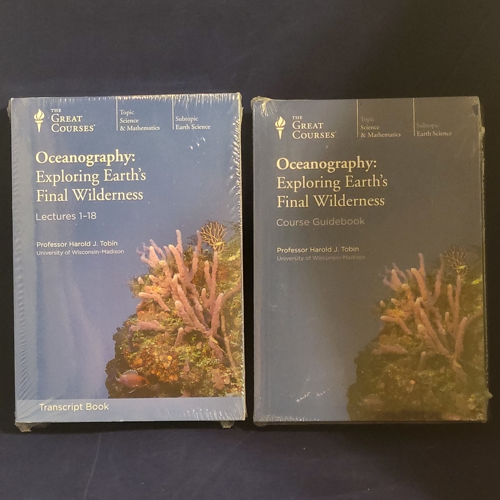 Oceanography Great Courses(DVD, Course Guidebook, Transcript) BRAND NEW COMPLETE